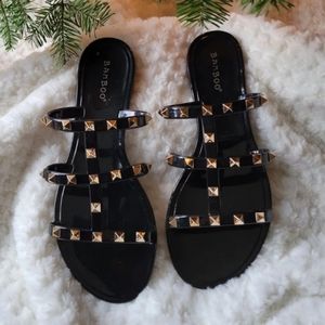 Studded Jelly sandals